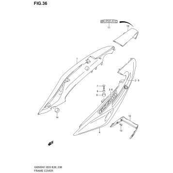 FRAME COVER (MODEL K1)