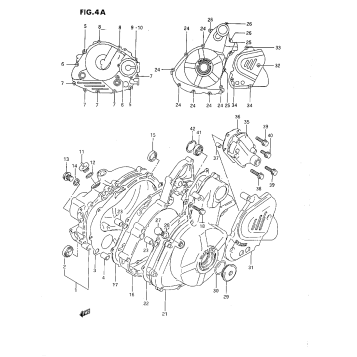 CRANKCASE COVER (R)