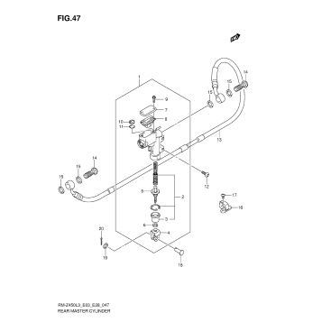 REAR MASTER CYLINDER
