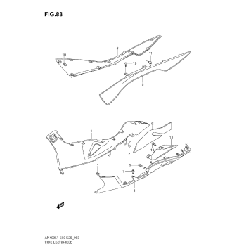 SIDE LEG SHIELD (AN400 L1 E33)