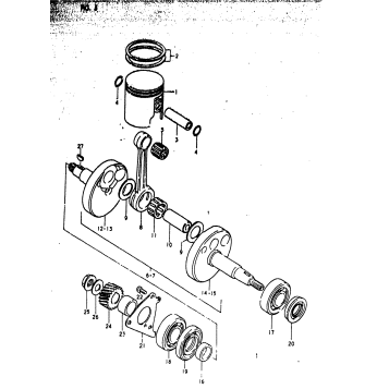 PISTON - CRANKSHAFT
