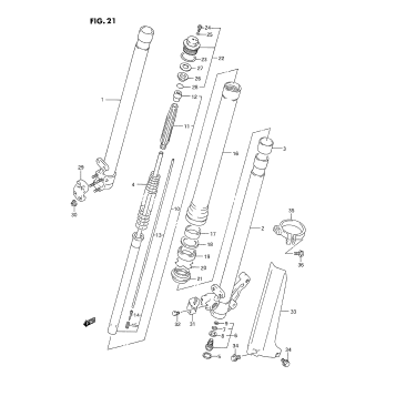 FRONT DAMPER (MODEL P)