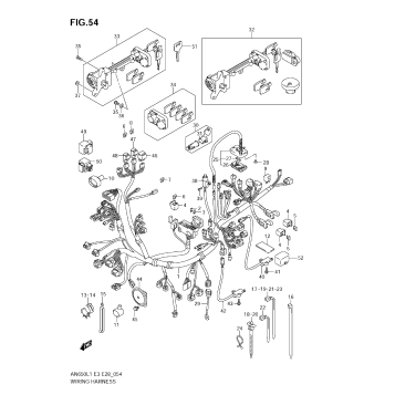 WIRING HARNESS (AN650A L1 E33)