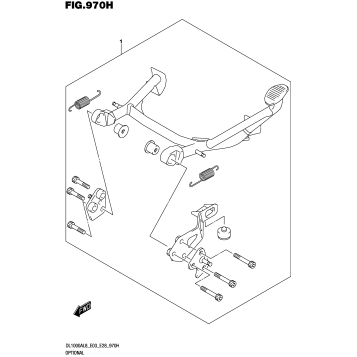 OPTIONAL (CENTER STAND SET)