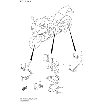 BODY ELECTRICAL (GSX-R1000A)