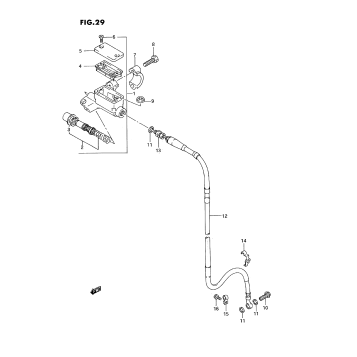 FRONT MASTER CYLINDER