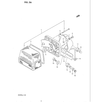 REAR COMBINATION LAMP