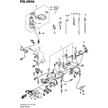 WIRING HARNESS (DL650AL6 E28)