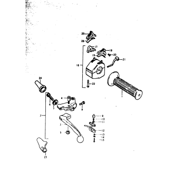 LH HANDLE SWITCH (GS1000N