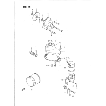 OIL PUMP - FUEL PUMP