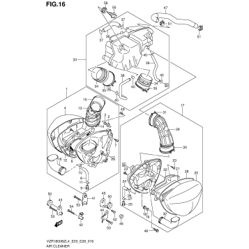 AIR CLEANER (VZR1800BZL4 E03)