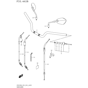 HANDLEBAR (SV650M4 E33)