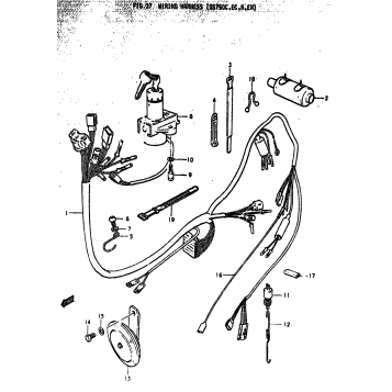 WIRING HARNESS (GS750C