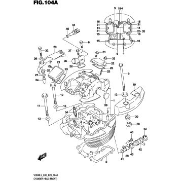 CYLINDER HEAD (FRONT)