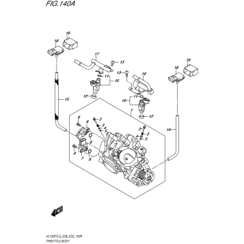 THROTTLE BODY (VL1500TL5 E28)