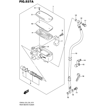 FRONT MASTER CYLINDER (VZ800L6 E03)