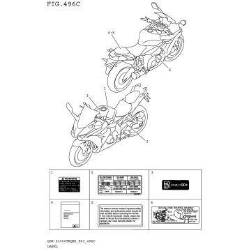 LABEL (GSX-S1000TRQM2 E33)