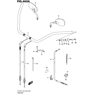 HANDLEBAR (VL1500BL7 E03)