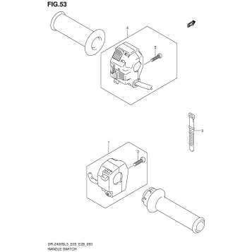 HANDLE SWITCH (DR-Z400SL3 E28)