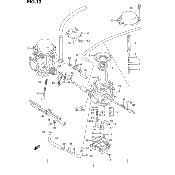 CARBURETOR (NOT FOR U.S. MARKET)