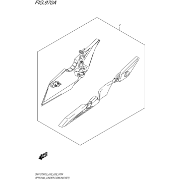 OPTIONAL (UNDER COWLING SET)