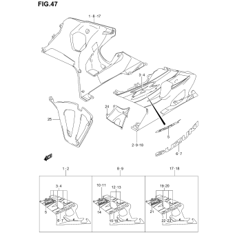 UNDER COWLING (MODEL K4)