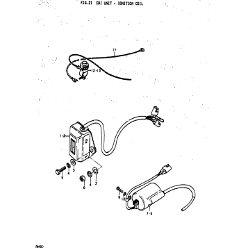 CDI UNIT - IGNITION COIL