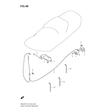 SEAT SUPPORT BRACKET
