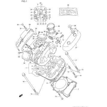 CYLINDER HEAD (FRONT)
