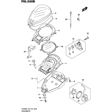 SPEEDOMETER (VL800:E33)
