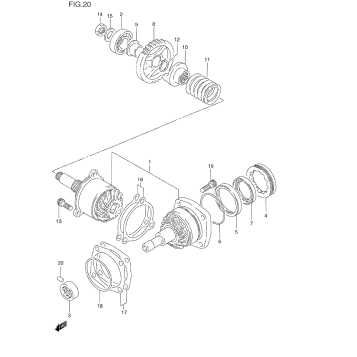 SECONDARY DRIVE GEAR