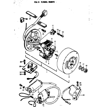 FLYWHEEL MAGNETO (MADE BY KOKUSAN)