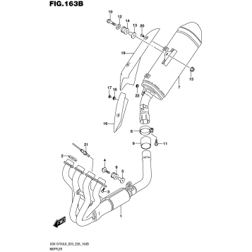 MUFFLER (GSX-S750L8 E33)