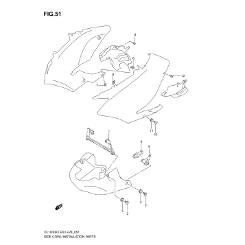 SIDE COWL INSTALLATION PARTS