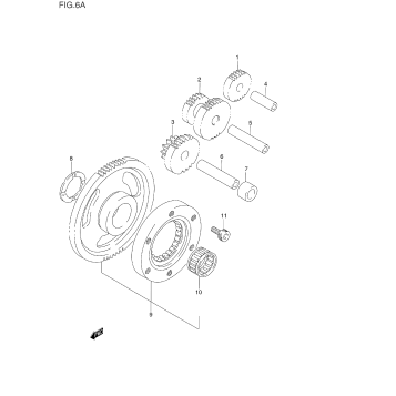 STARTER CLUTCH (MODEL P/R/S)