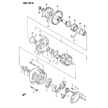 ALTERNATOR (MODEL S/T)