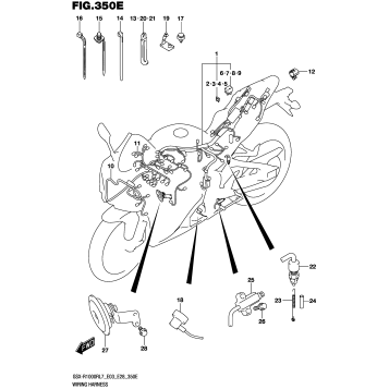 WIRING HARNESS (GSX-R1000RZL7 E28)