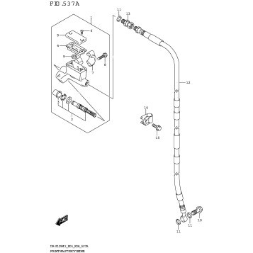 FRONT MASTER CYLINDER (DR-Z125L)