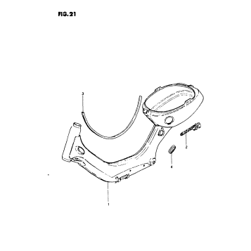 FRAME (MODEL X : F.NO.3102978)