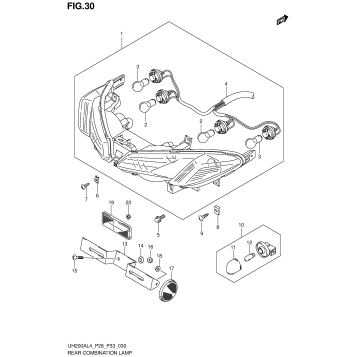 REAR COMBINATION LAMP