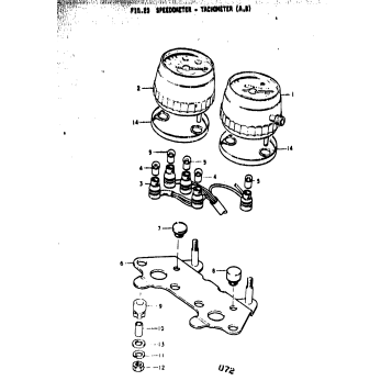 SPEEDOMETER - TACHOMETER (A