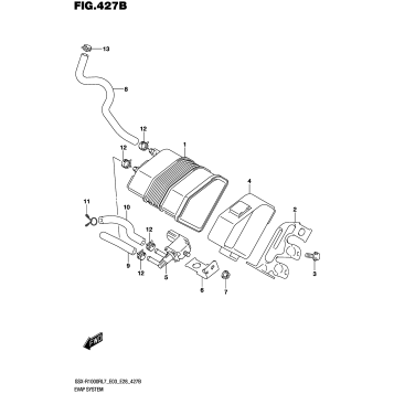 EVAP SYSTEM (GSX-R1000RZL7 E33)