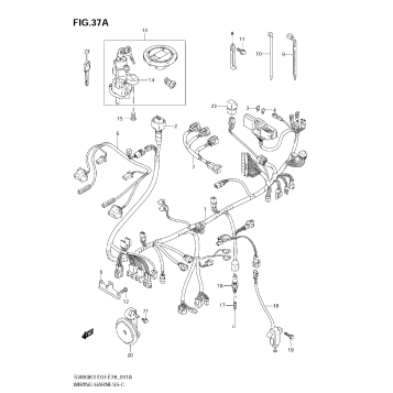 WIRING HARNESS (SV650SK5/SK6)