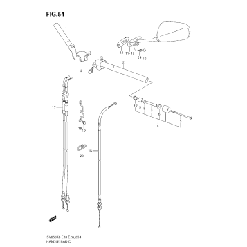 HANDLEBAR (SV650S/SA)