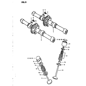 CAM SHAFT-VALVE