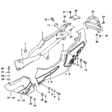 FRAME COVER (MODEL S)