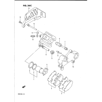 REAR CALIPERS (MODEL N)