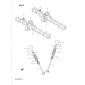 CAM SHAFT - VALVE