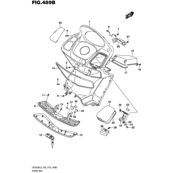 FRONT BOX (UH200AL6 P33)