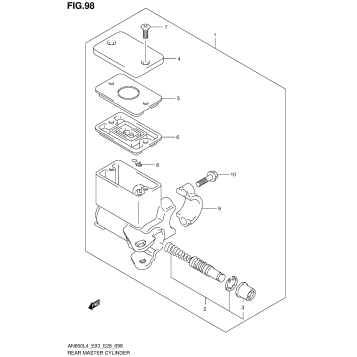 REAR MASTER CYLINDER